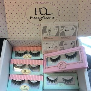 House of lashes bundle Lot of 5 false lashes! NEW!